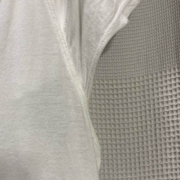 Anthropologie Classic White Short Sleeve Tee - Picture 5 of 9